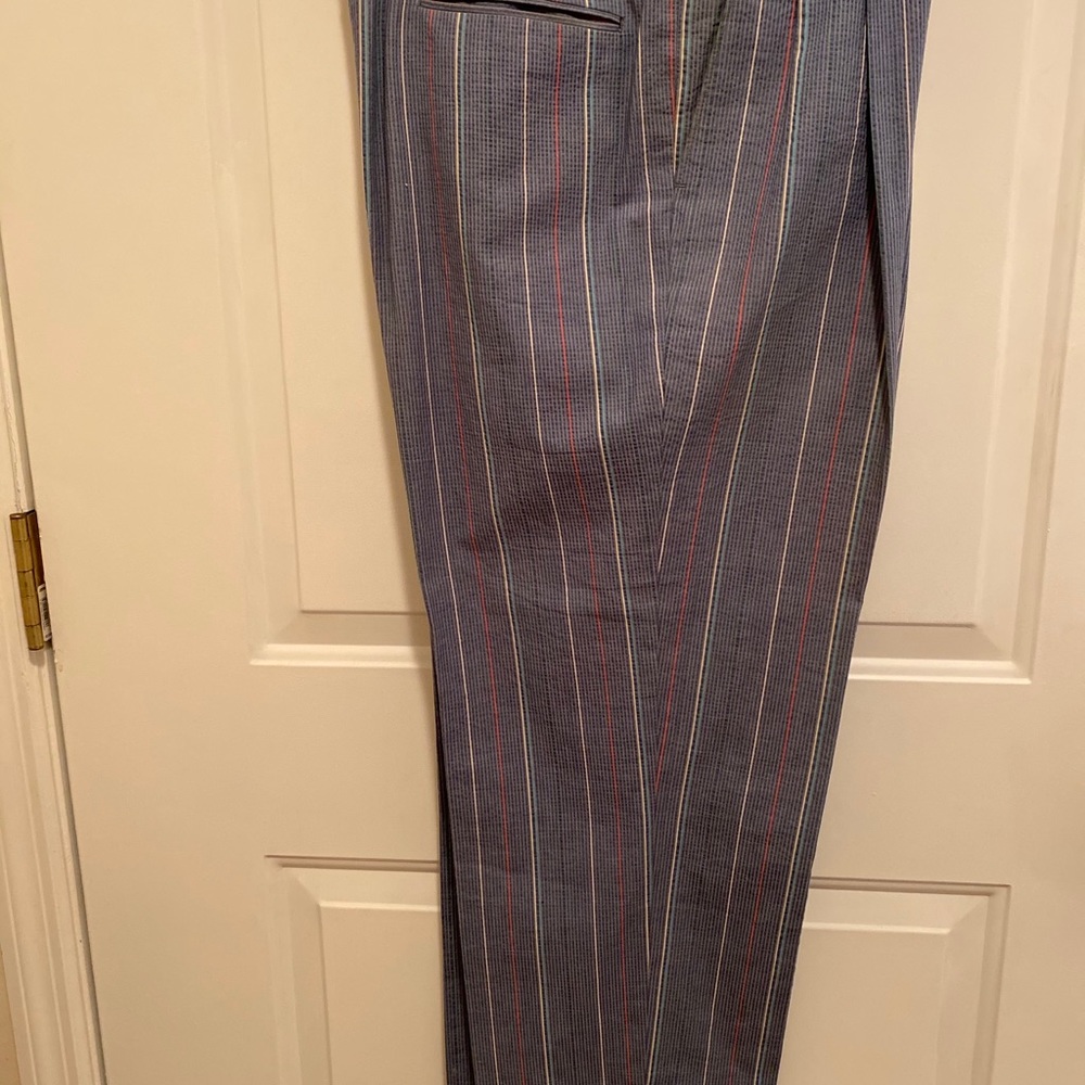 Men’s Seersucker Dress Pants 34x30